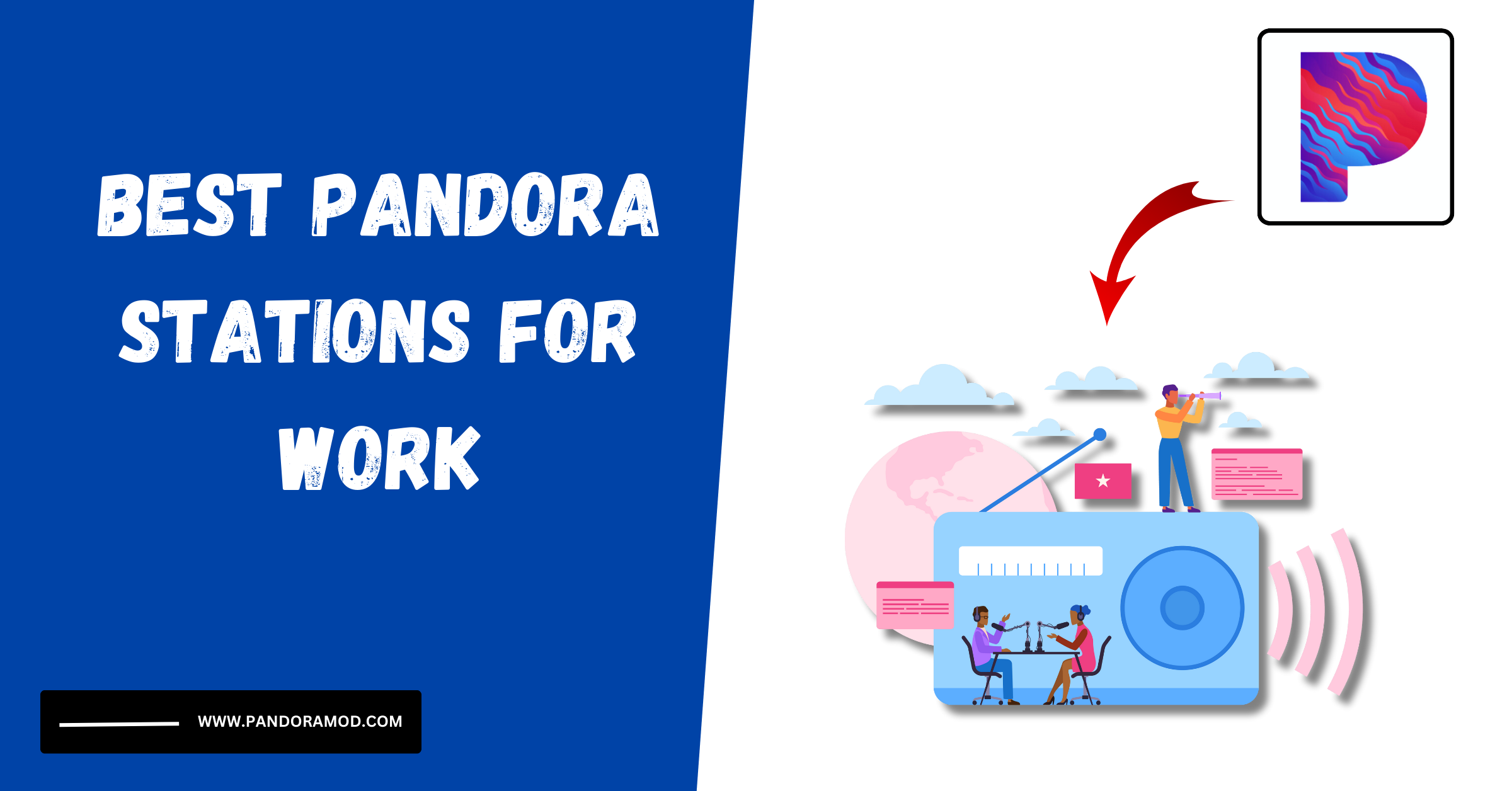 Best Pandora Stations for Work