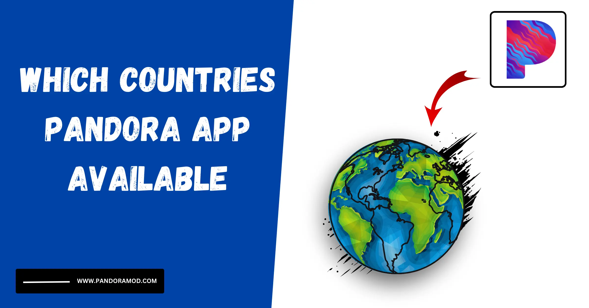 Which Countries Pandora App Available